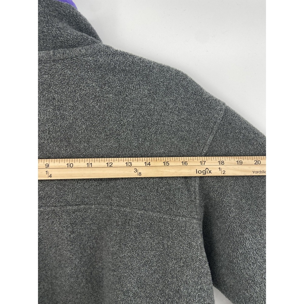Patagonia Synchilla Jacket Womens Medium Gray Fleece Snap-T Pullover Outdoor - Picture 9 of 11